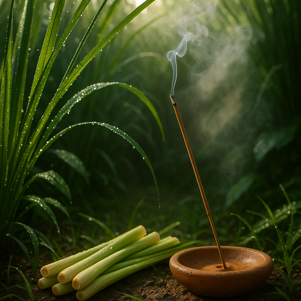 Lemongrass Incense | Vital Uplift from the Earth