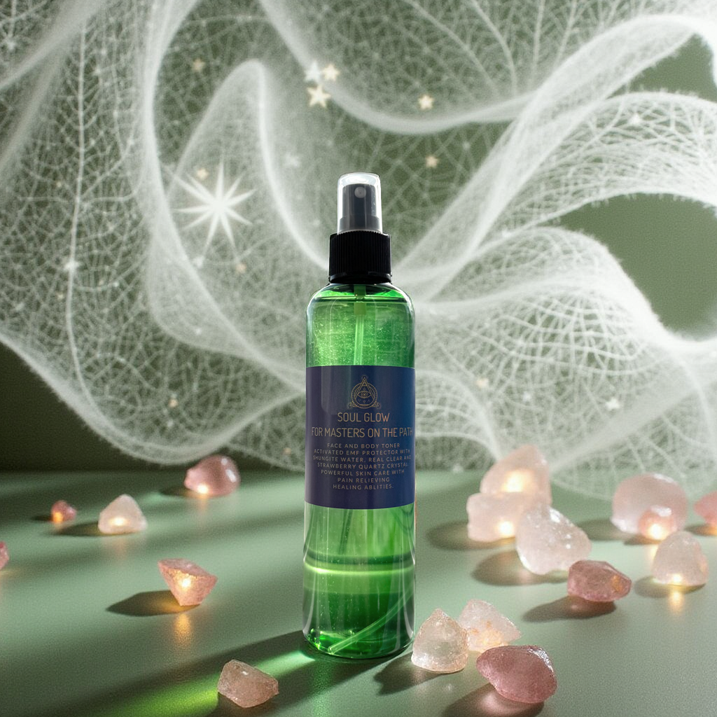 Soul Glow Face and Body Toner EMF Protection with Shungite and Quartz
