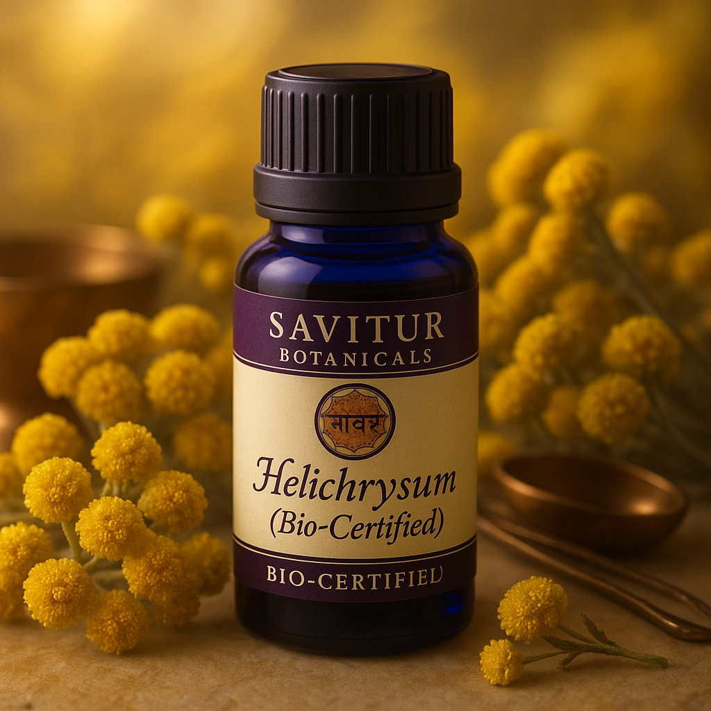 Helichrysum (Bio-Certified) | Eternal Bloom of Skin Repair and Soul Resilience
