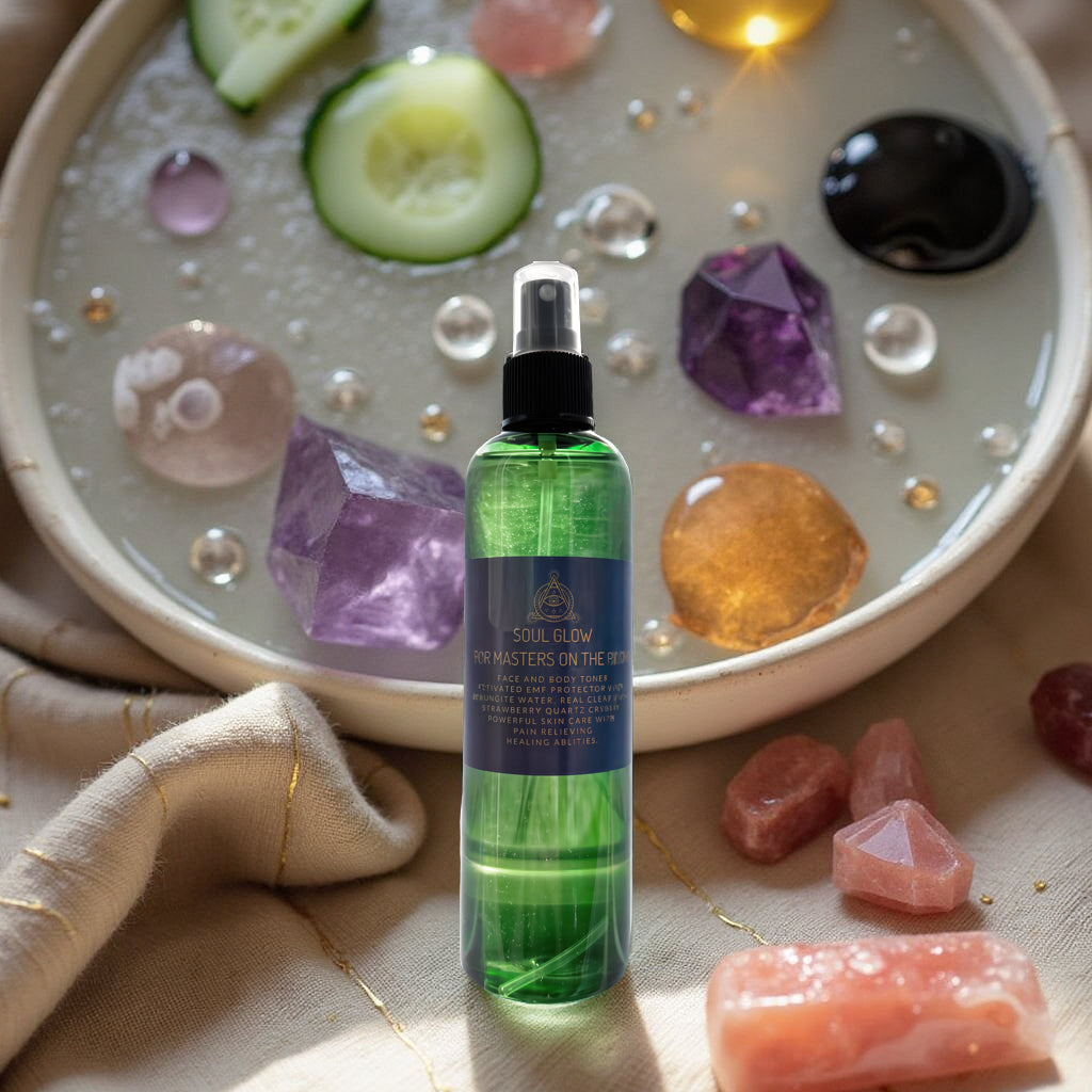 Soul Glow Face and Body Toner EMF Protection with Shungite and Quartz