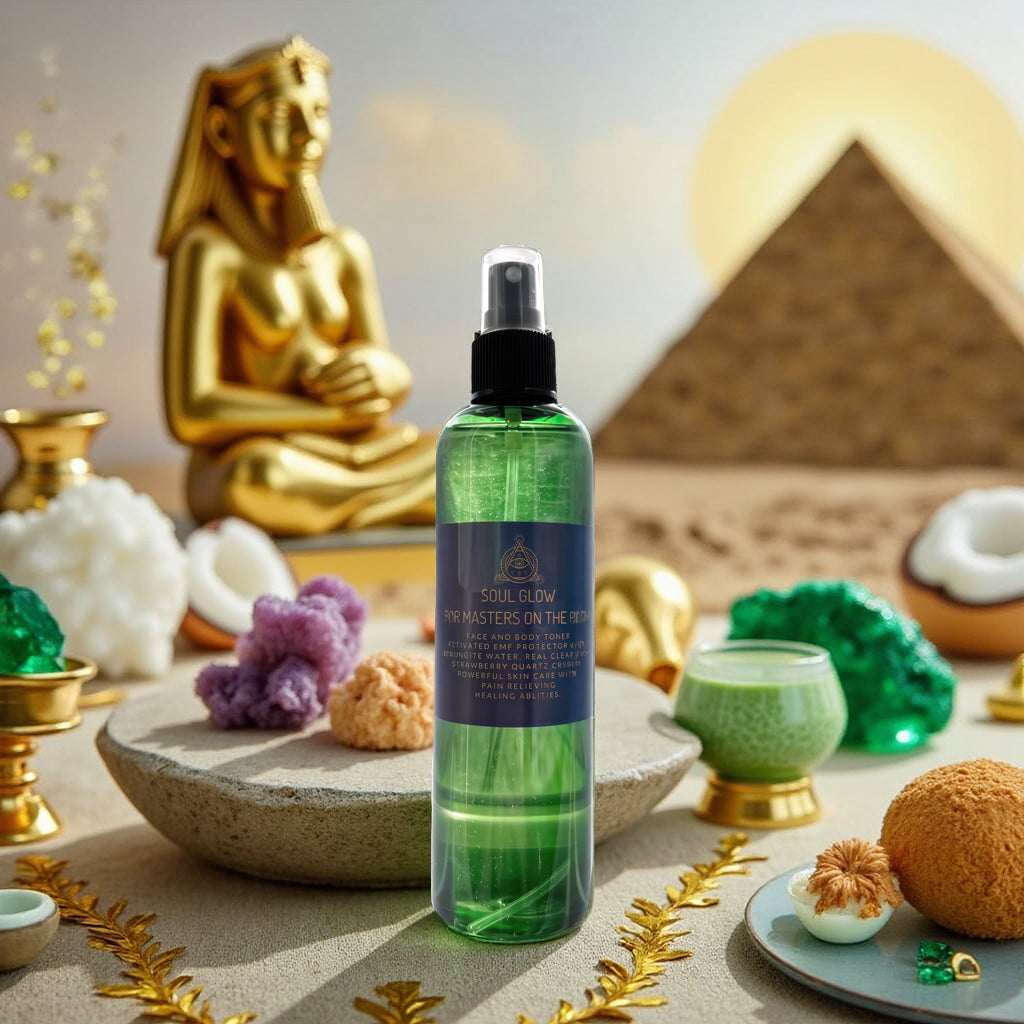 Soul Glow Face and Body Toner EMF Protection with Shungite and Quartz