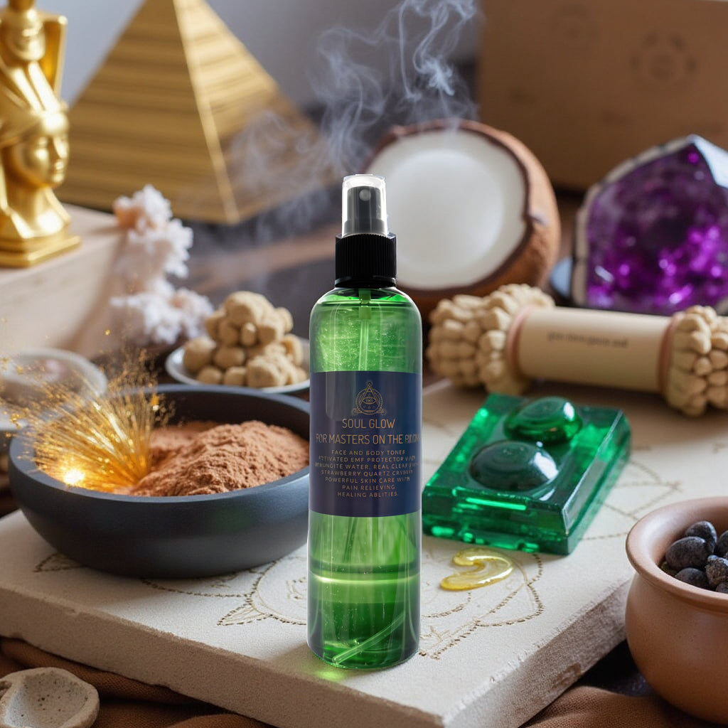 Soul Glow Face and Body Toner EMF Protection with Shungite and Quartz