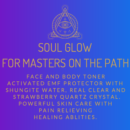 Soul Glow Face and Body Toner EMF Protection with Shungite and Quartz