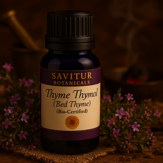 Thyme Thymol (Red Thyme) (Bio-Certified) | Fiery Defense and Ancestral Strength