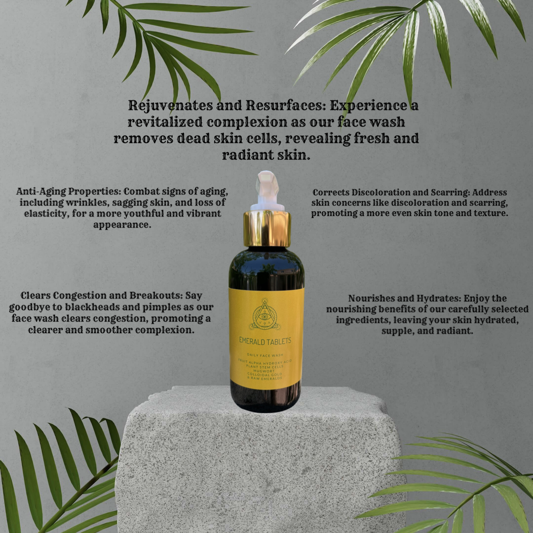 Emerald Tablets Daily Face Wash