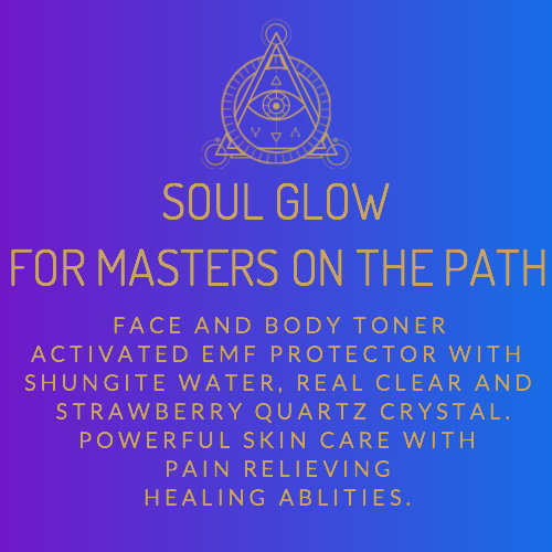 Soul Glow Face and Body Toner EMF Protection with Shungnite and Quartz